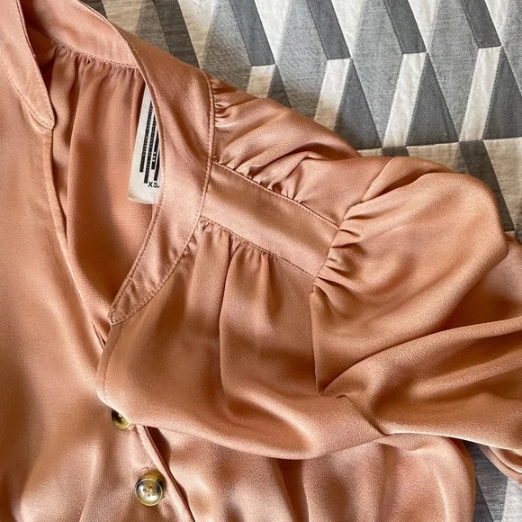 Silky Free People Blouse - Picture 7 of 13